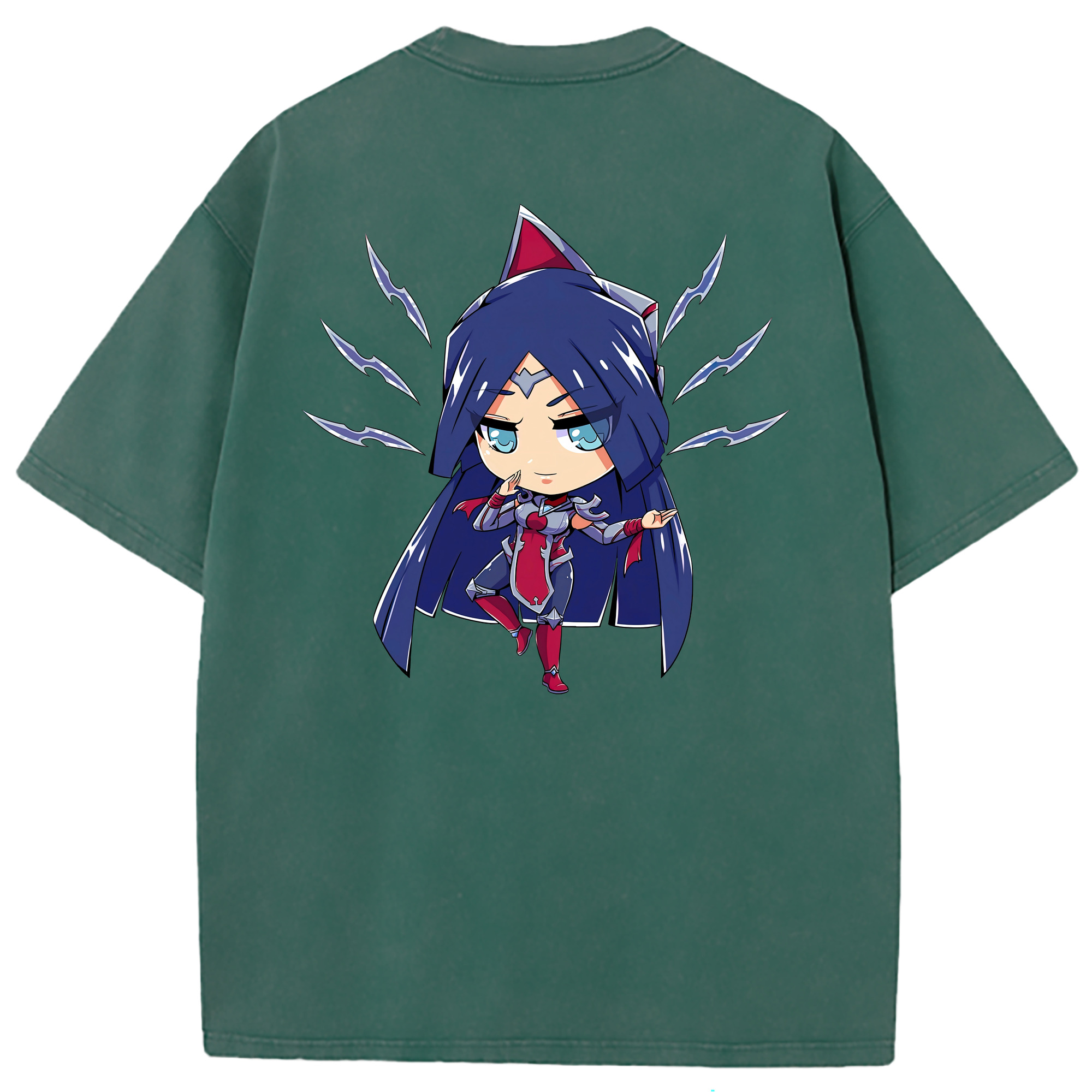 （画像用） リーグ・オブ・レジェンド League of Legends LOL 綿100% ヴィンテージ風 半袖Tシャツ（背面プリント）